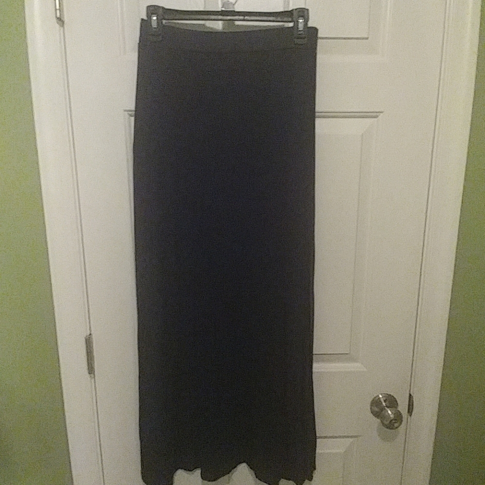Blue maxi skirt